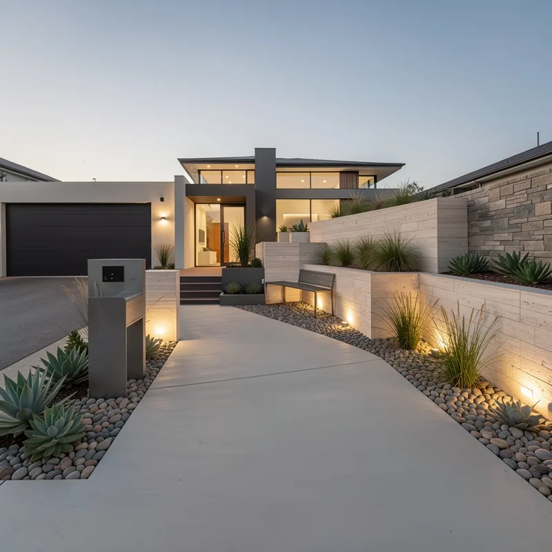 Aménagement extérieur devant maison : 7 idées pour un espace accueillant et pratique
