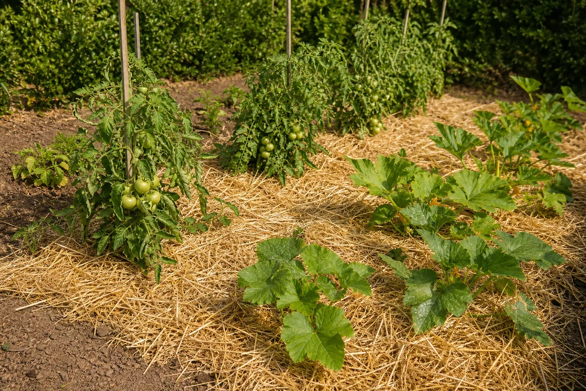 Quel paillage choisir pour le potager, culture par culture